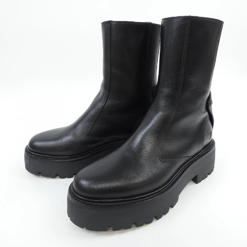 Giày bốt CELINE Balenciaga Zip Triomphe 352033554C 658187