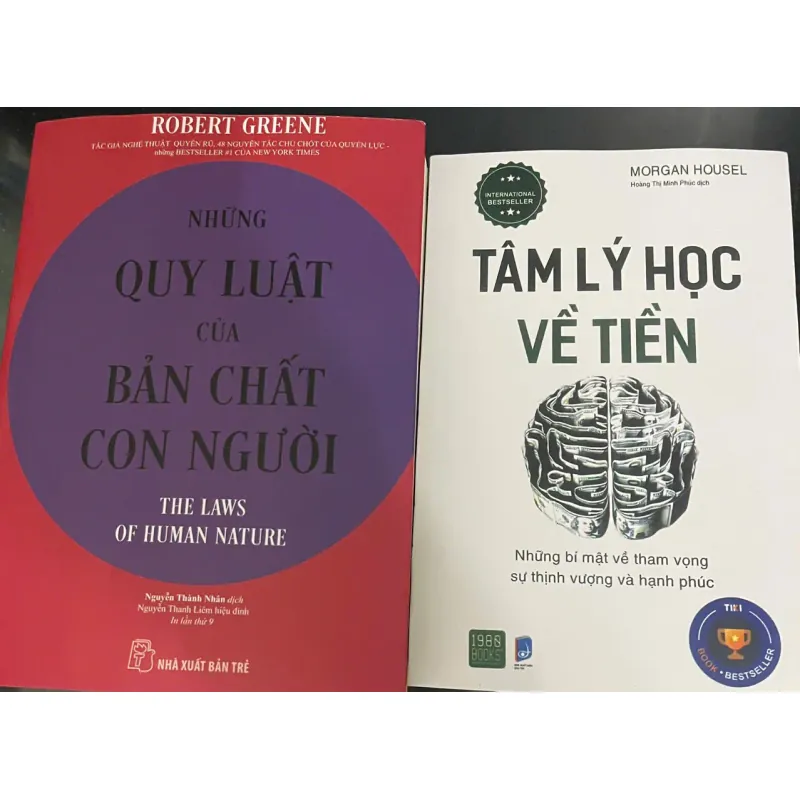 Sách Tâm lý Tài chính; Xã hội; Combo 2 cuốn: Quy luật của Bản chất Con người + Tâm lý học 694067