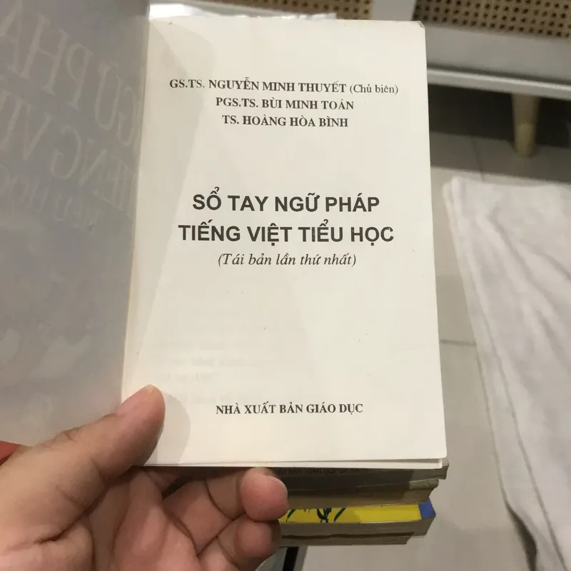 Sổ tay NGỮ PHÁP TIẾNG VIỆT Tiểu học 558810