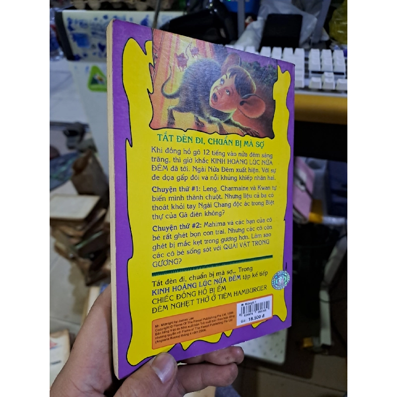 Mr Midnight #1 kinh hoàng lúc nửa đêm Biệt thự của gã điên quái vật trong gương mới 80% ố 2006 Văn học nước ngoài HCM1709 923425