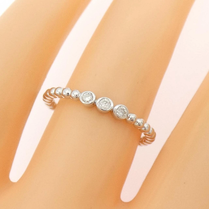 Nhẫn kim cương K10WG - Hàng hiệu Authentic 848552