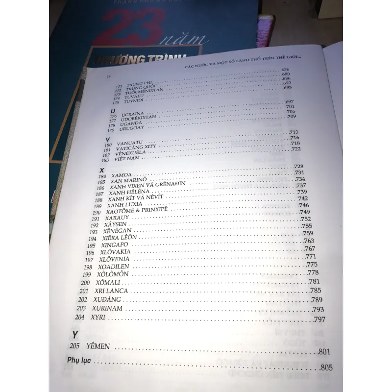 Các nước và một số lãnh thổ trên thế giới trước ngưỡng cửa thế kỷ XXI thông tin tổng hợp 781909