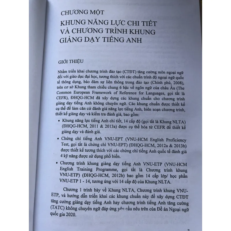Xây dựng và triển khai chương trình tiếng Anh tăng cường không chuyên ngữ 708080