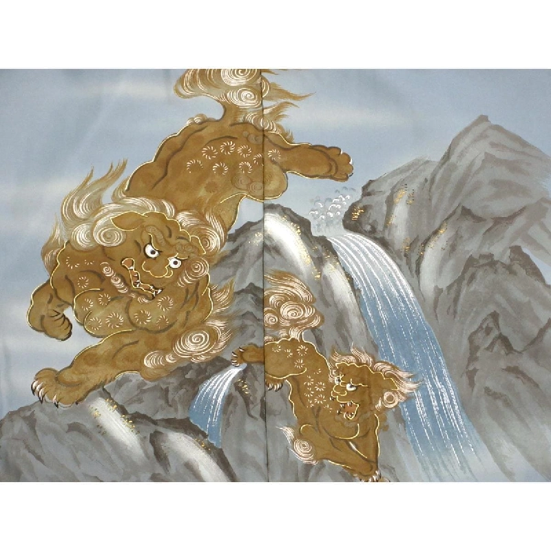 Nam giới 紬織 きもの・羽織 2 điểm set - Hàng hiệu Authentic 878746