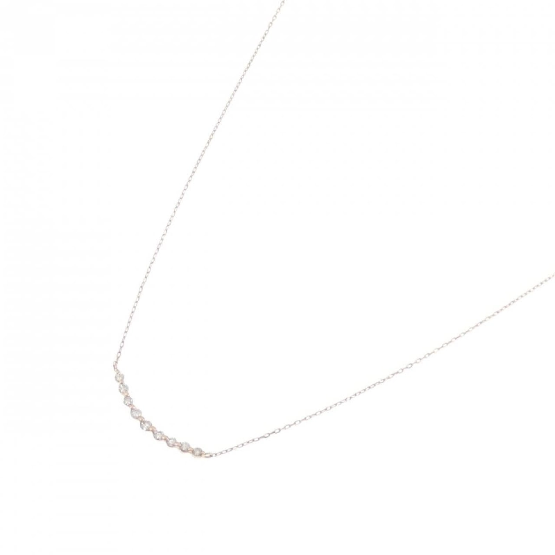 K18PG Dây chuyền kim cương 0.10CT - Hàng hiệu Chính hãng 858649