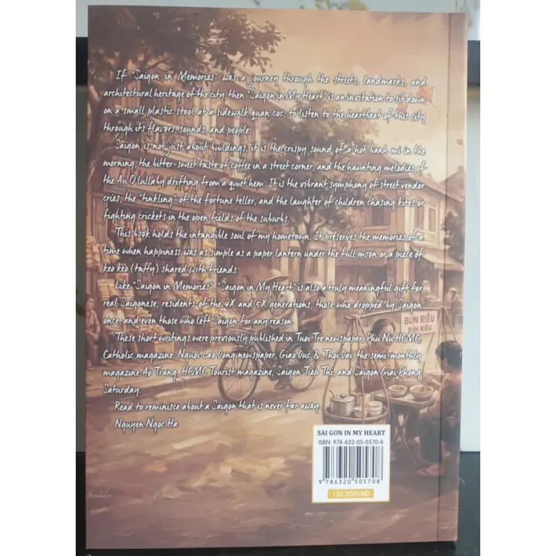 Sách SaiGon In My Heart - Nguyễn Ngọc Hà mới 90% 1040121