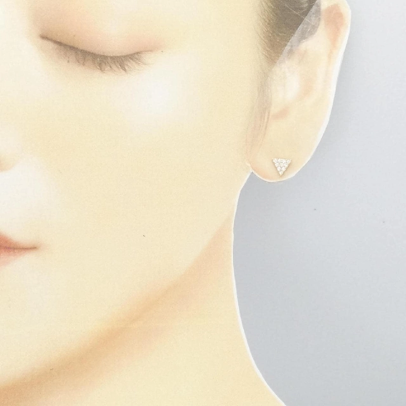 K18YG Bông tai kim cương 0.20CT - Hàng hiệu Chính hãng 870980