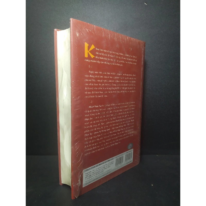 Minh thực lực 2 Hồ Bạch Thảo dịch và chú thích mới 100% nguyên seal HCM1110 912078