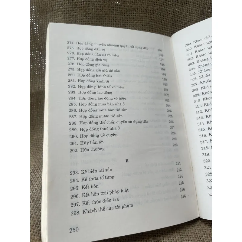 Thuật ngữ pháp lý tập 1 - 250 trang  993690