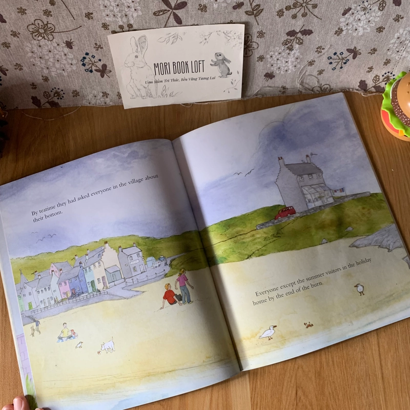 Sách tranh tiếng anh The Big Bottom Hunt, Used, Picture Book For Kids 446669