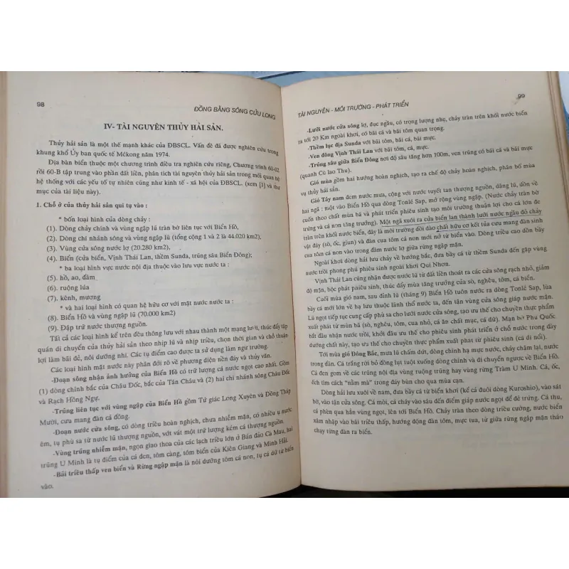 ĐỒNG BẰNG SÔNG CỬU LONG TÀI NGUYÊN - MÔI TRƯỜNG - PHÁT TRIỂN 687814