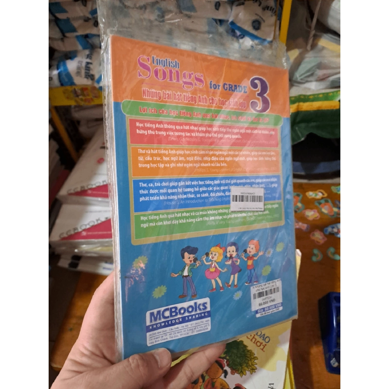 English song for grade 3 mới 90% có CD HCM0808 HỌC NGOẠI NGỮ 919622
