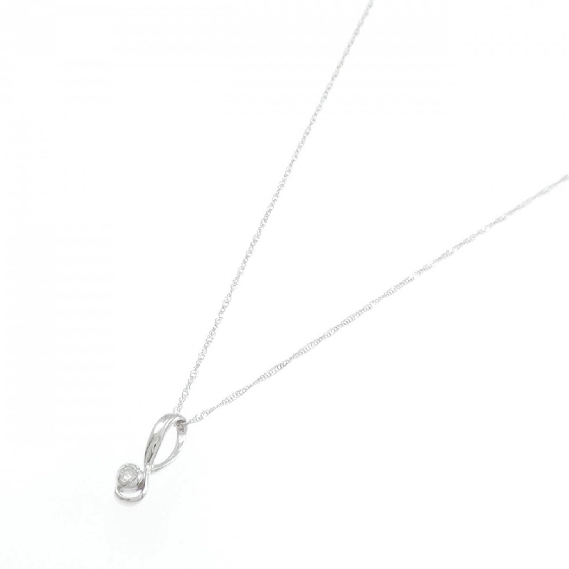 K14WG Dây chuyền kim cương 0.02CT - Hàng hiệu Authentic 857683