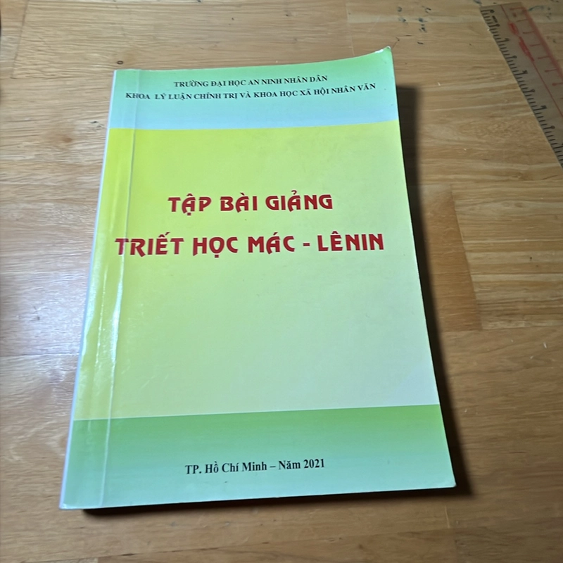 Triết học Mác - Lê nin 447801
