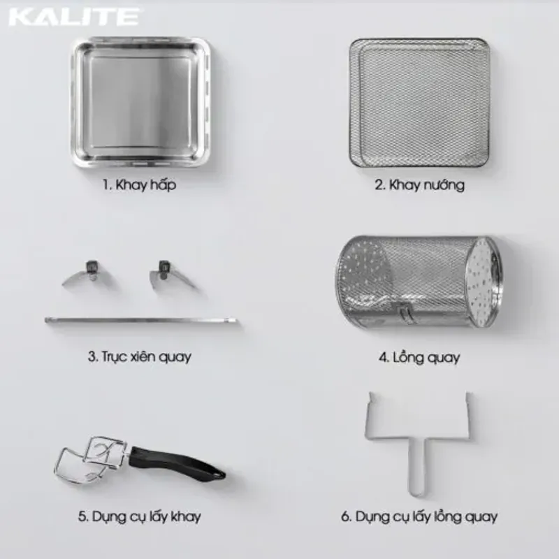 Nồi chiên hơi nước Kalite Steam Ultra 360 4in1 công nghệ SteamTech Fusion 360, chính hãng 572985