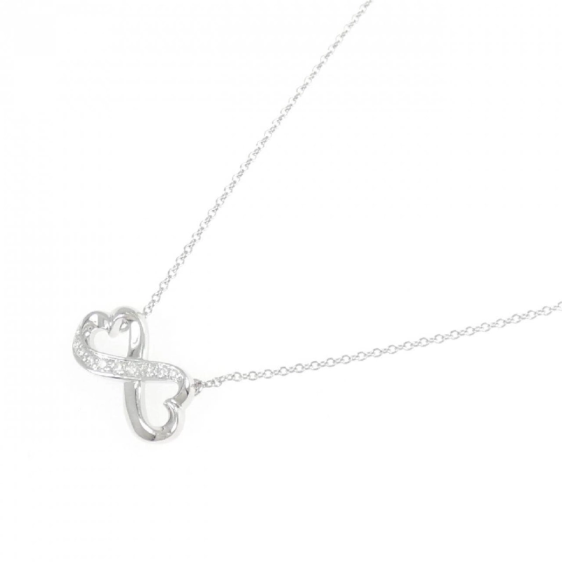 Dây chuyền Tiffany Double Loving Heart - Hàng hiệu Authentic 843545