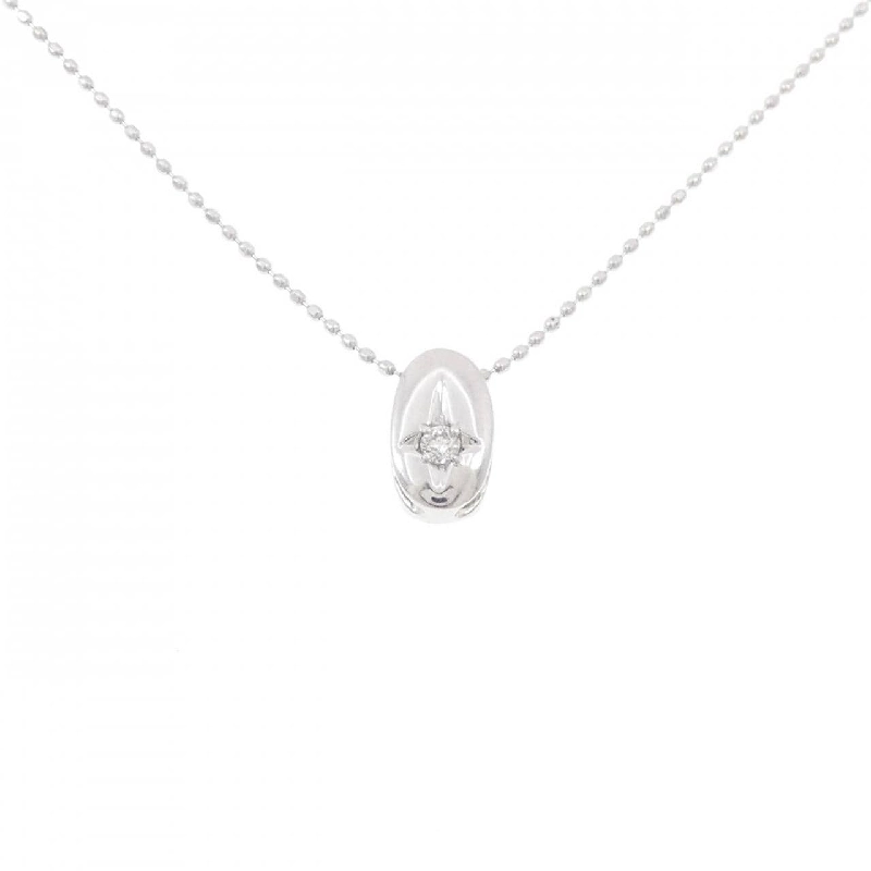 K14WG 2WAY Blue Topaz Necklace - Hàng hiệu Authentic 861976