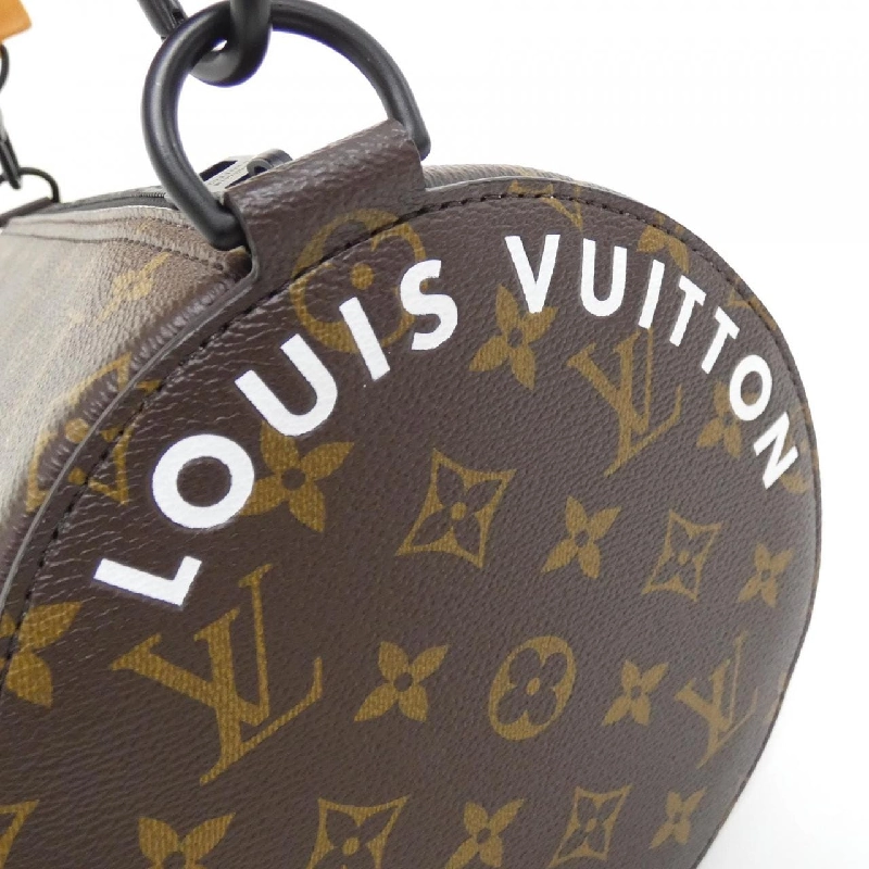 Túi xách vai Louis Vuitton Monogram Macassar Soft Polochon M46691 608476