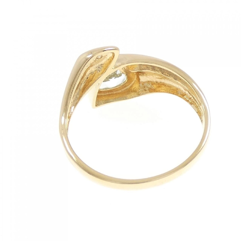 Nhẫn Aquamarine Hình Trái Tim K18YG - Hàng hiệu Chính hãng 850047