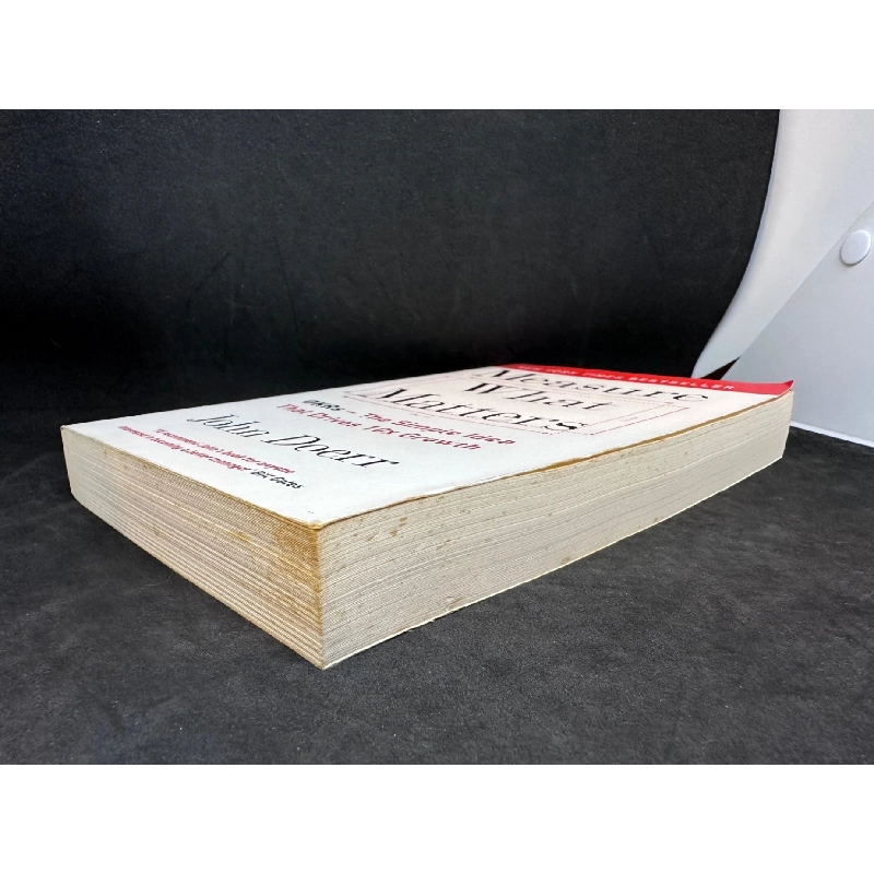 Measure what matters - OKRs The simple idea that drives 10x growth John Doerr New 90% SBM1404 911191