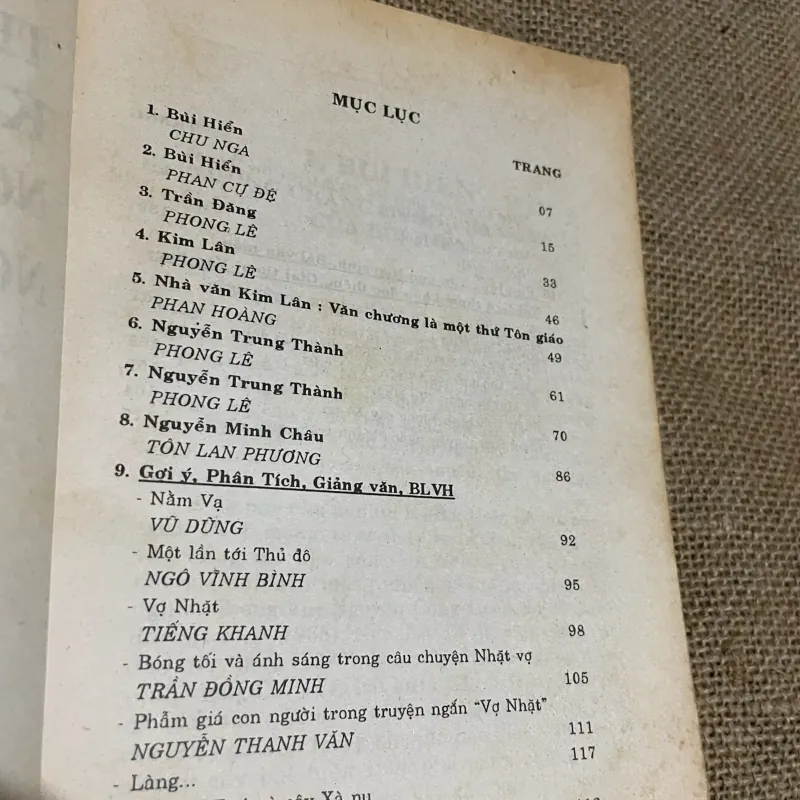 BÙI HIỂN - NGUYÊN TRUNG THÀNH TRẦN ĐĂNG - KIM LÂN - NGUYỄN MINH CHÂU 797616