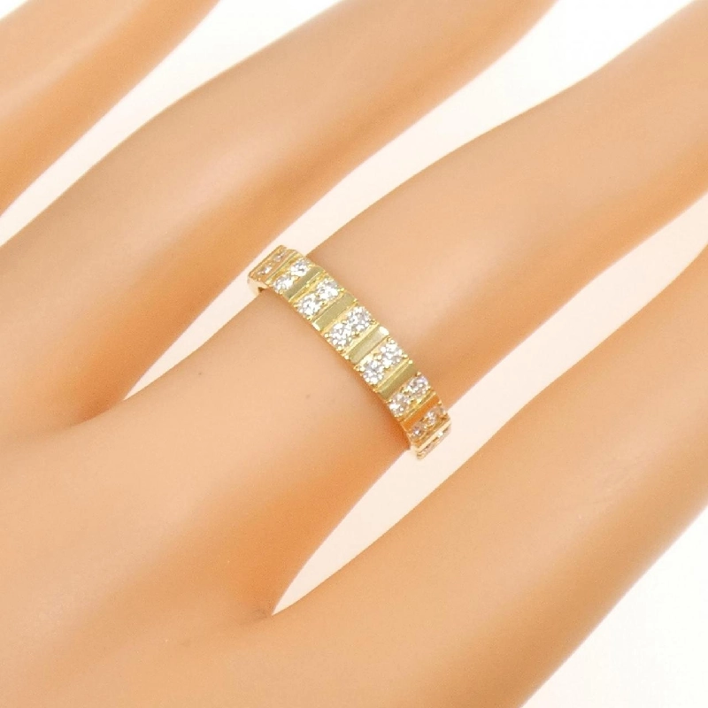 Nhẫn kim cương K18YG 0.32CT 666633