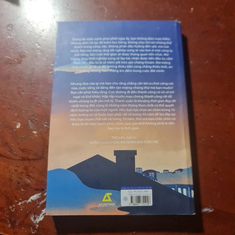 Đừng lựa chọn an nhàn khi còn trẻ 529201