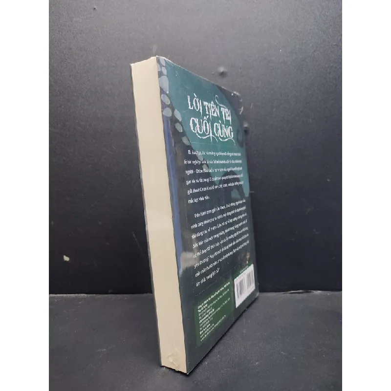 [PHIÊN CHỢ SÁCH CŨ] Lời tiên tri cuối cùng 2303 422404