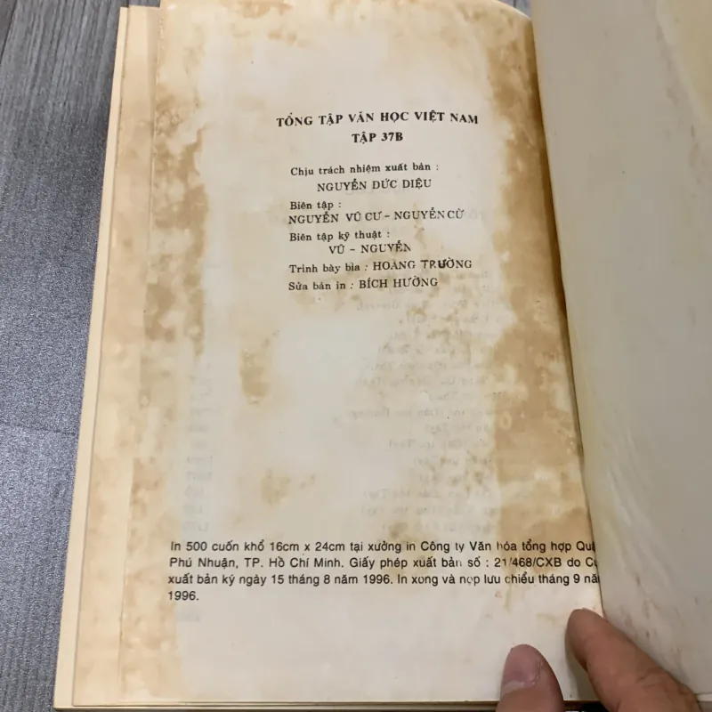 Tổng tập văn học việt nam. Tập 37b 757735