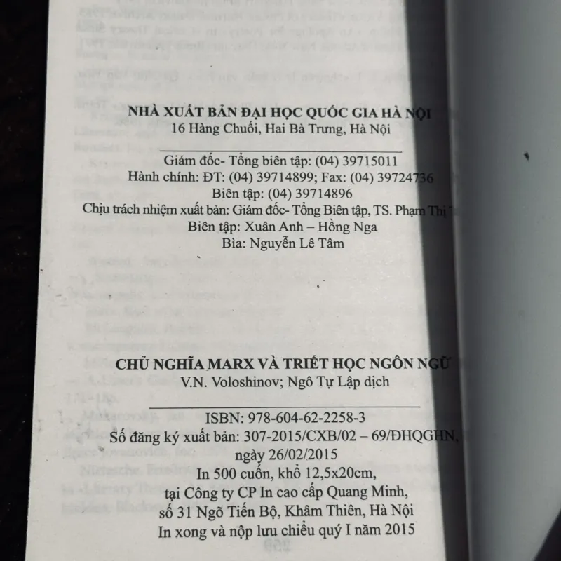 Triết học Marx và triết học ngôn ngữ 1022228