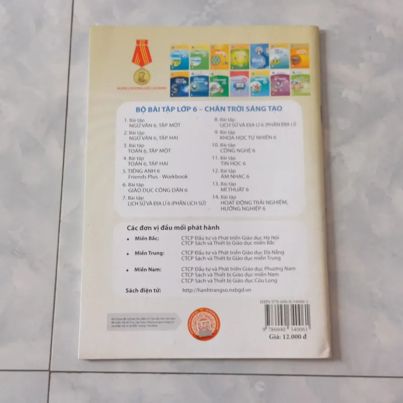 Sách Bài Tập Lịch Sử Và Địa Lí Lớp 6-Chân Trời Sáng Tạo 563447