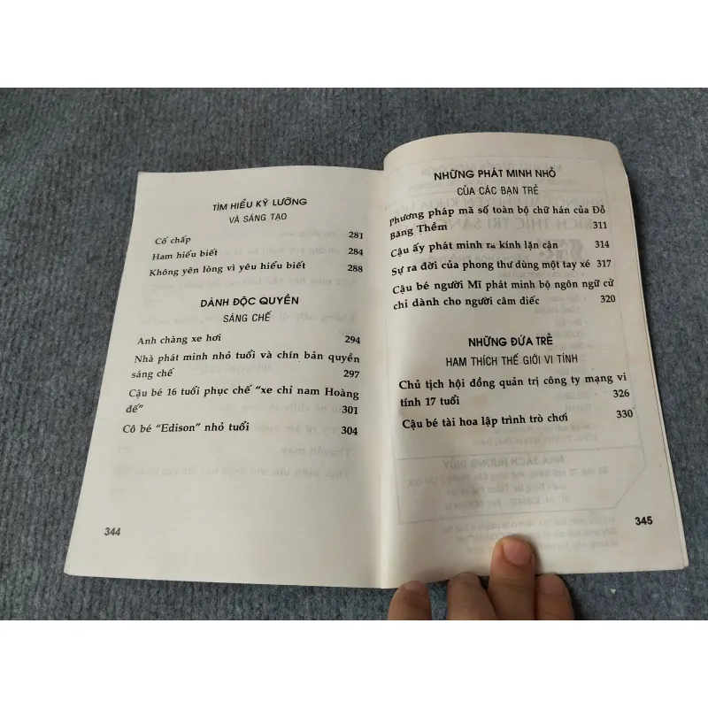 NHỮNG CÂU CHUYỆN KHOA HỌC KÍCH THÍCH TRÍ SÁNG TẠO 719858