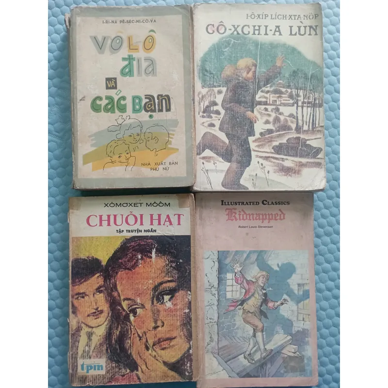 Combo 5 (4 cuốn): Volodia + Chuỗi hạt + Coxchia lùn + Kidnapped 717291