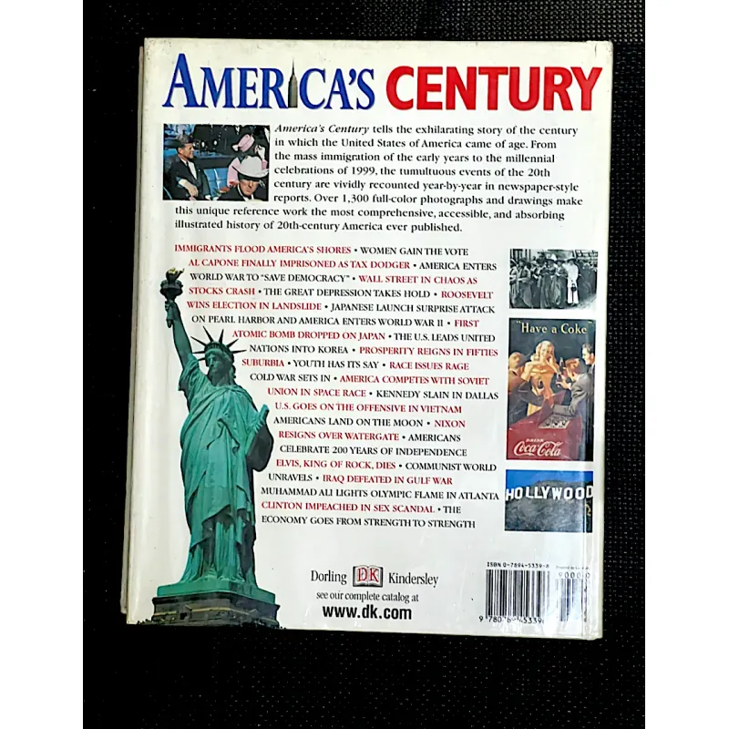 AMERICA'S CENTURY - YEAR BY YEAR FROM 1900 TO 2000 1033284