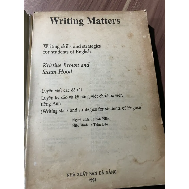 Luyện viết các đề tài Luyện kỹ xảo và kỹ năng viết cho học viên tiếng Anh 674545