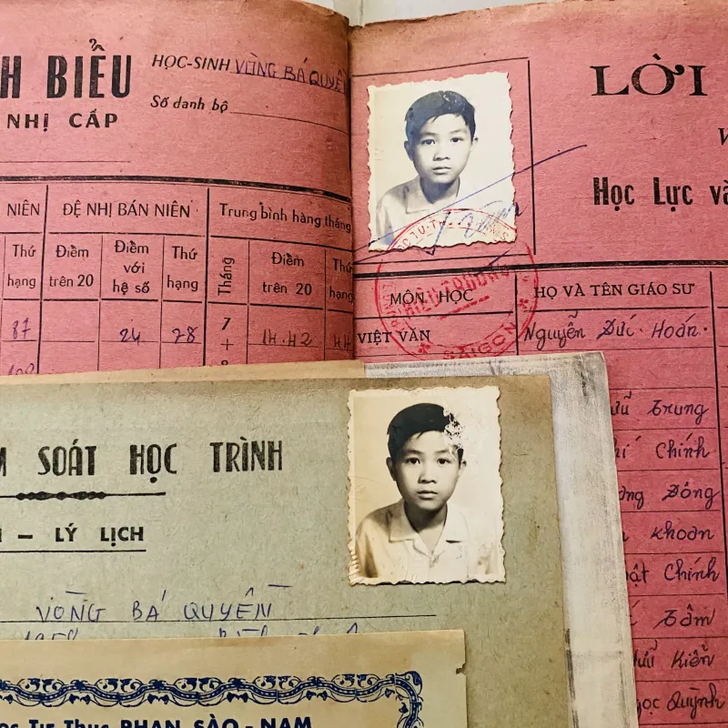 Bộ thành tích biểu xưa nam sinh Trung học tư thục Phan Sào Nam và Phan Chu Trinh Biên Hoà 1013154