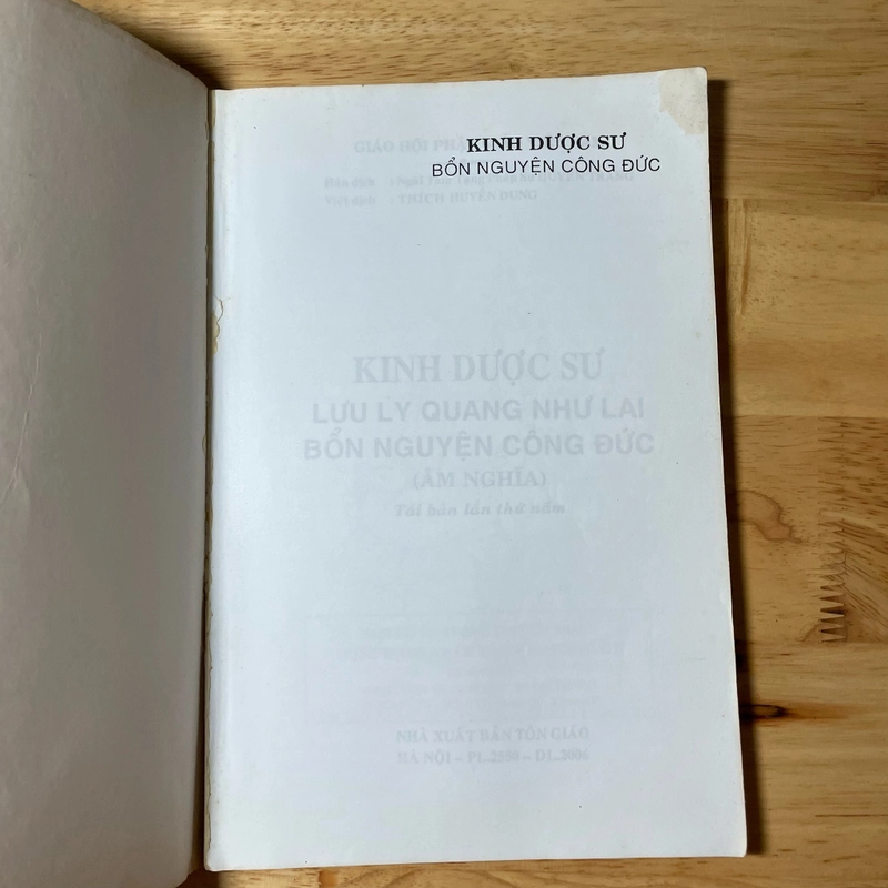II Kinh Dược Sư _ Bổn Nguyện Công Đức (Âm - Nghĩa) - Thích Huyền Dung (Dịch) - 2006 465900