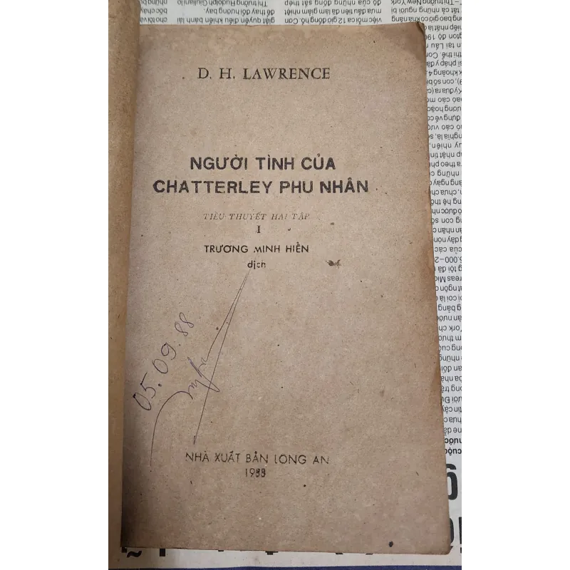 Trọn bộ 2q NGƯỜI TÌNH CỦA CHATTERLEY PHU NHÂN (598 trang) 757963