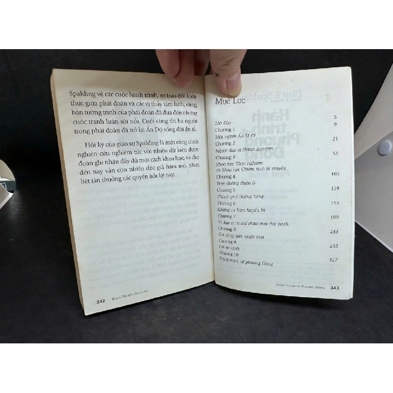 [Phiên Chợ Sách Cũ] Hành Trình Về Phương Đông (Khổ Nhỏ) - Blair T. Spalding H0606, 2014 SBM 525974