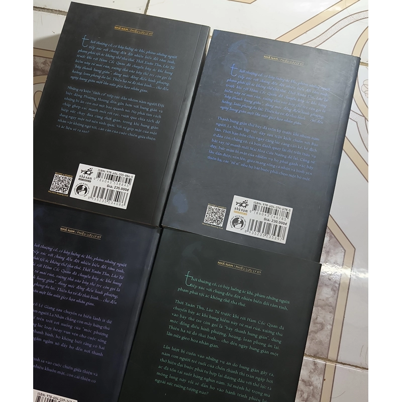 Bảy thanh hung giản (Trọn bộ 4 tập) 430000