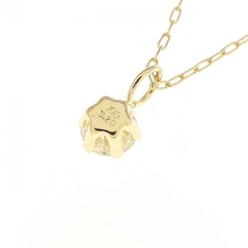 Dây chuyền kim cương K18YG 0.20CT - Hàng hiệu Chính hãng 861305