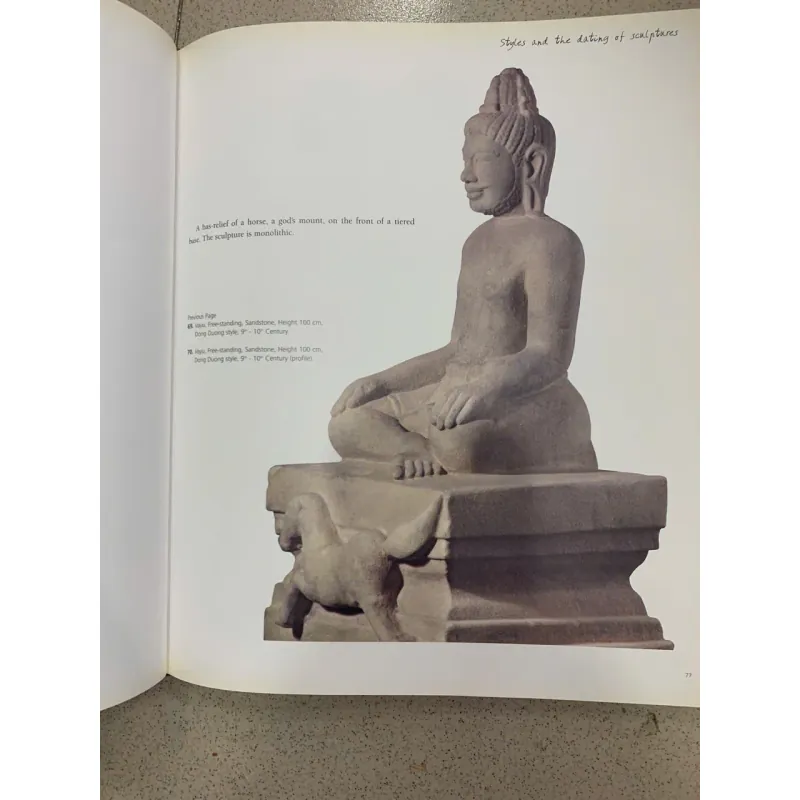 THE ART OF CHAMPA (NGHỆ THUẬT CHAMPA) - JEAN FRANCOIS HUBERT 752201