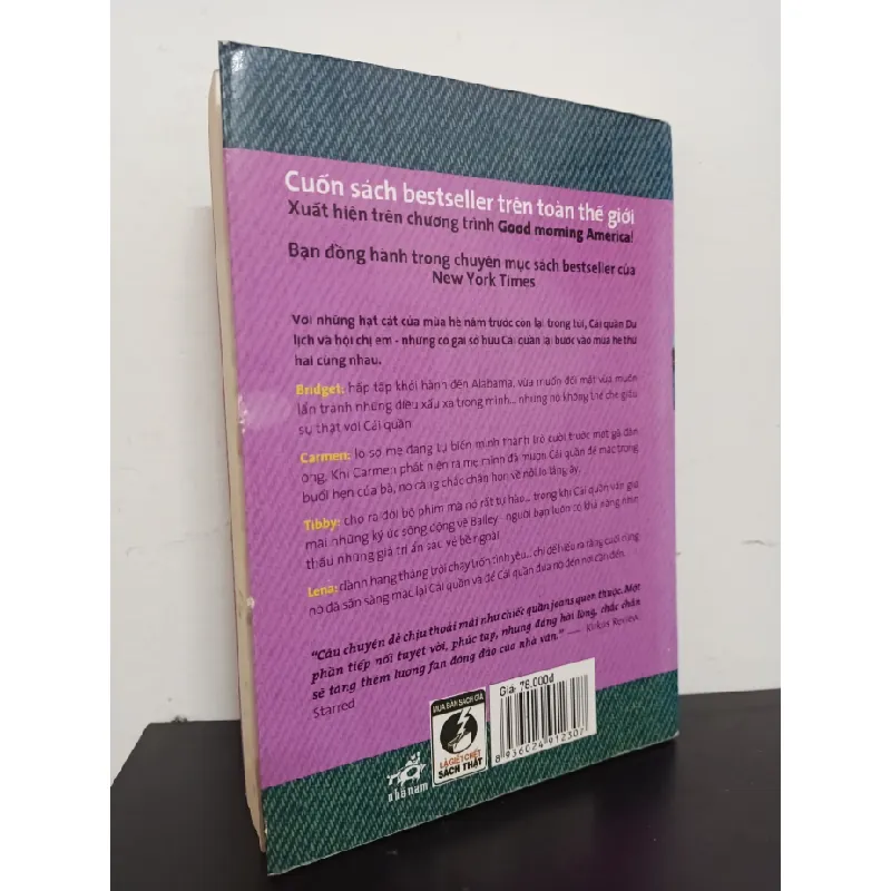 [Phiên Chợ Sách Cũ] Mùa Hè Thứ Hai Của Quần Jeans May Mắn - Ann Brashares 0301 403173