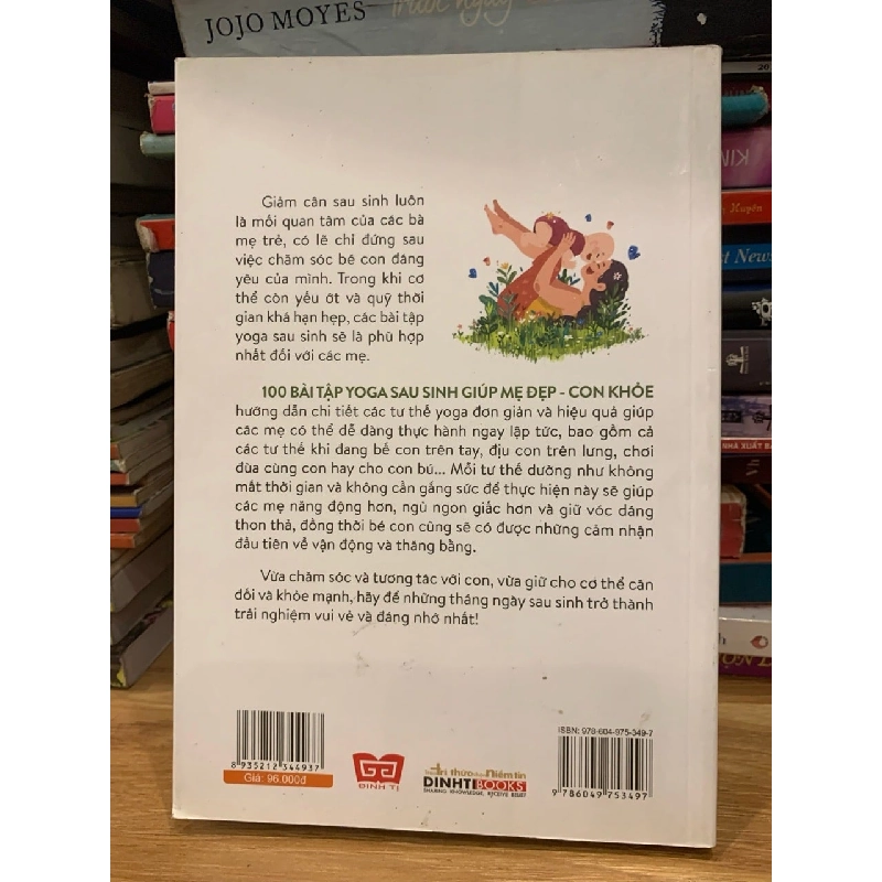 100 Bài tập Yoga sau sinh giúp mẹ đẹp con khoẻ -Sophie Dumoutet 786083