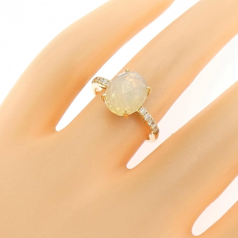 Nhẫn đá màu K18YG - Hàng hiệu Authentic 851407