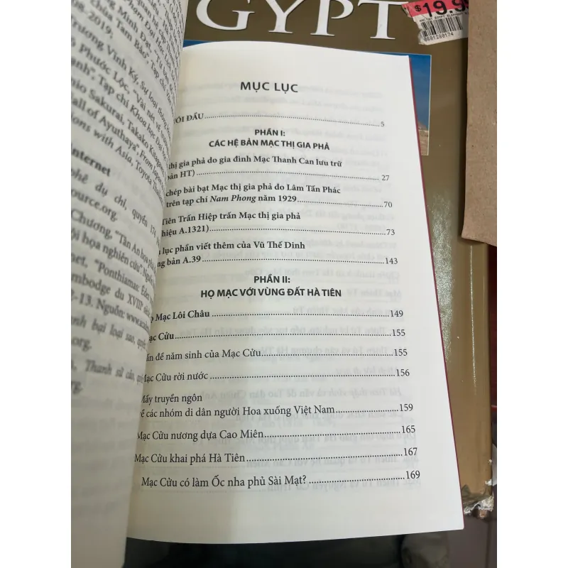 MẠC THỊ GIA PHẢ (HỌ MẠC VỚI VÙNG ĐẤT HÀ TIÊN) - TRẦN HOÀNG VŨ, HÀ TẤN TÀI  1021566