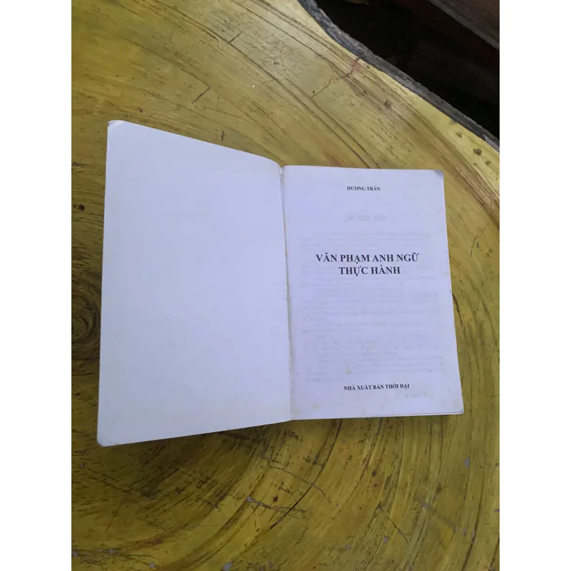 VĂN PHẠM ANH NGỮ THỰC HÀNH - A PRACTICAL ENGLISH GRAMMAR  737683