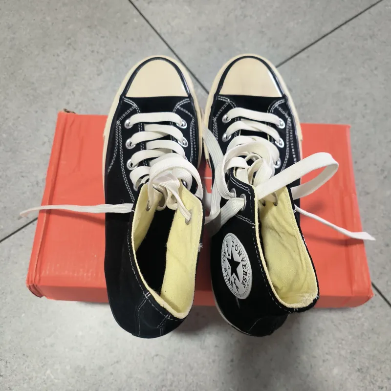 Giày thể thao cổ cao Converse All Star Chuck Taylor Đen  754628
