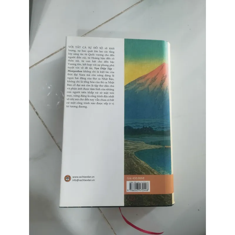 Vạn Diệp Tập bìa cứng in 500 cuốn 1011137