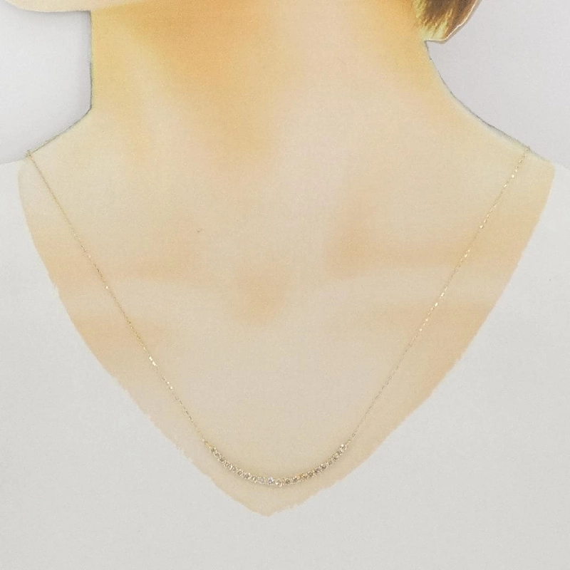 K18YG Dây chuyền kim cương 1.00CT - Hàng hiệu chính hãng 857513